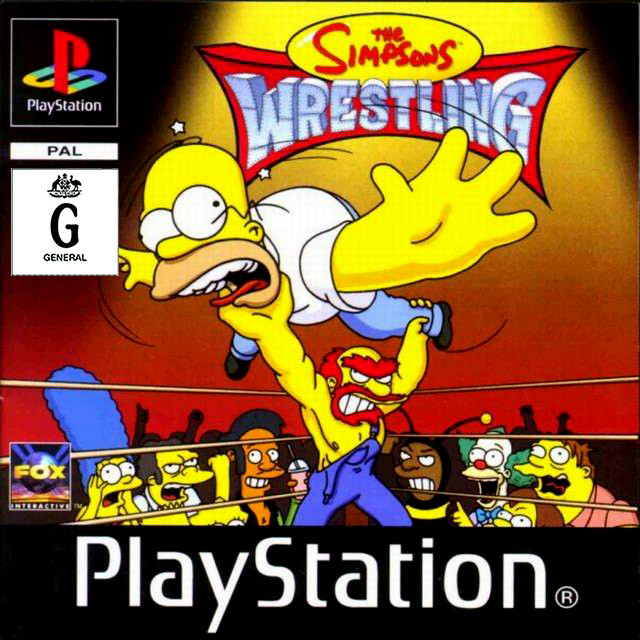 Simpsons wrestling ps1 controls ps4