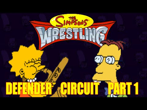 The Simpsons Wrestling Unlockable Characters