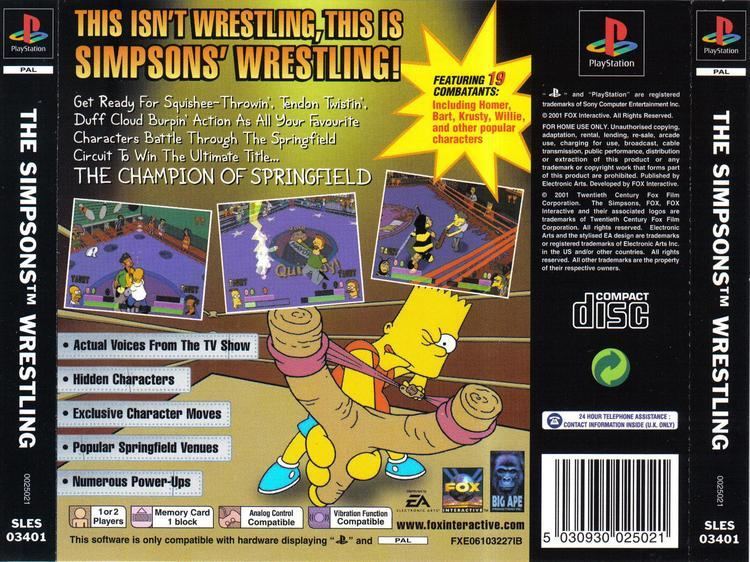The Simpsons Wrestling Gamefaqs